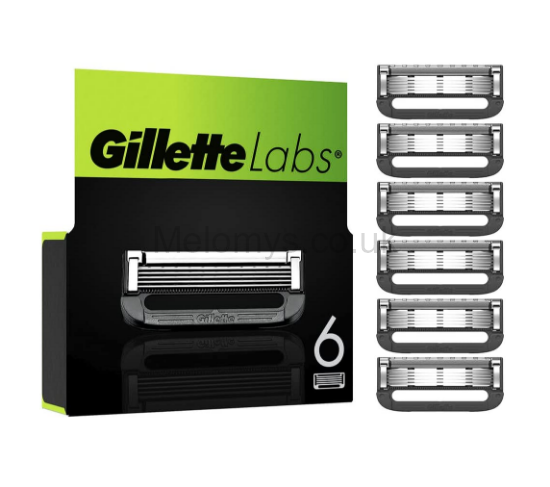 Picture of Gillette Labs & Heated Razor Blades Refill - Pack of 6