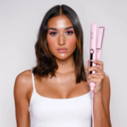 Picture of Mermade Hair Straightener 28mm Pink - Straighten or curl
