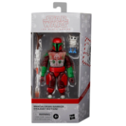 Picture of Hasbro Star Wars The Black Series Mandalorian Warrior - Holiday Edition