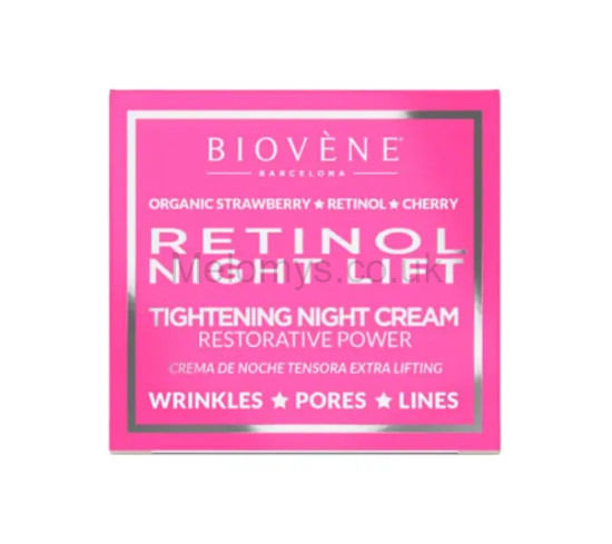 Picture of Biovene RETINOL NIGHT LIFT tightening night cream restorative power