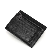 Picture of Genuine Leather RFID Black Card Holder