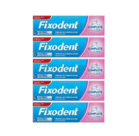 Picture of Fixodent Dental Adhesive Cream Original 40g  - Pack of 5