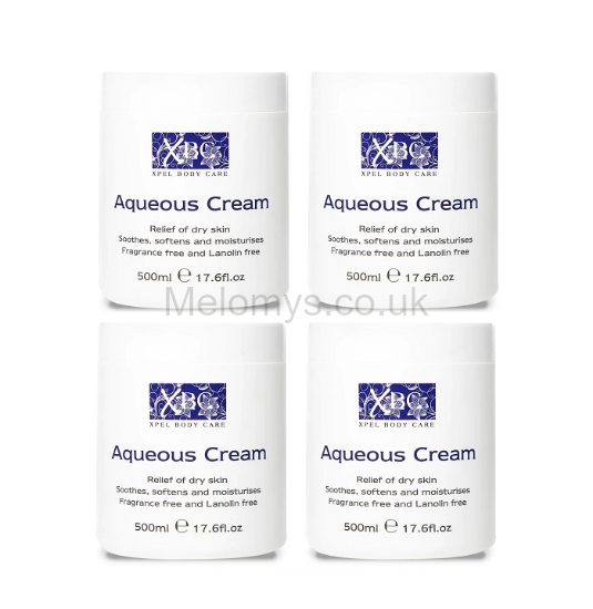 Picture of  XBC Aqueous Moisturising Cream Relief of Dry Skin - Pack Of 4