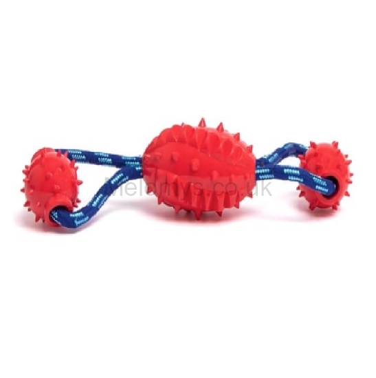 Picture of Tuff Woof Rough & Tough Dog Toy - Rope & Ball