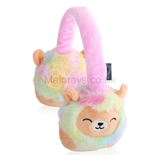 Picture of Squishmallows Leonard the Lion Plush Bluetooth Headphones 