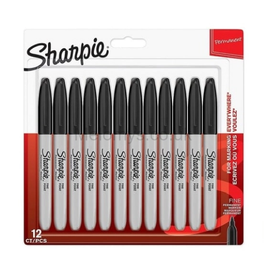 Picture of Sharpie Fine Permanent Marker 12pcs