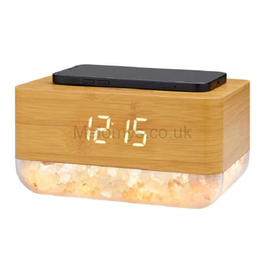 Boolarm bamboo alarm clock Nature