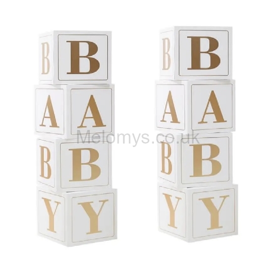 Picture of Baby Showers  Decoration Baby Box - Pack Of 2