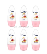 Picture of Dove Pomegranate Roll On Deodorant 50ml - Pack of 6