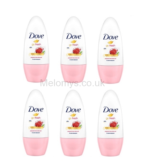 Picture of Dove Pomegranate Roll On Deodorant 50ml - Pack of 6