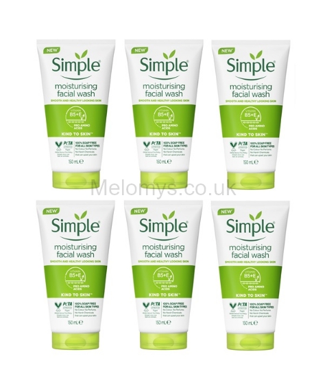 Picture of Simple Moisturising Face Wash 150ml - Pack of 6