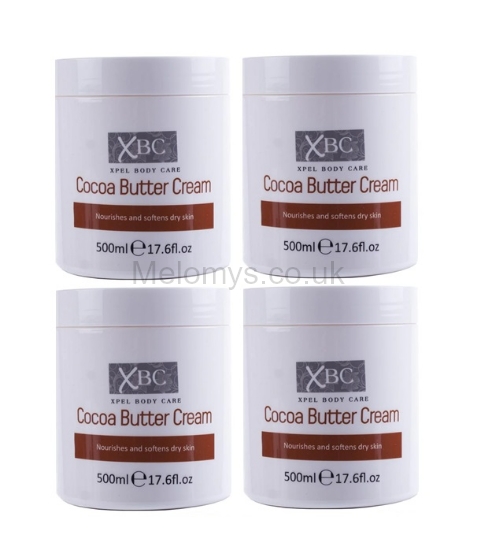 Picture of XBC Cocoa Butter Cream 500ml - Pack of 4