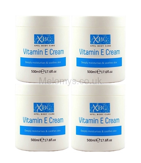 Picture of XBC Vitamin E Cream 500ml - Pack of 4