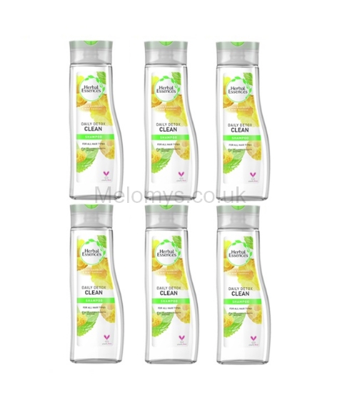 Picture of Herbal Essences Daily Detox Clean Shampoo 400ml - Pack of 6