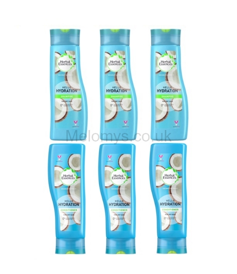 Picture of Herbal Essences Hello Hydration Shampoo & Conditioner 400ml - Pack of 6