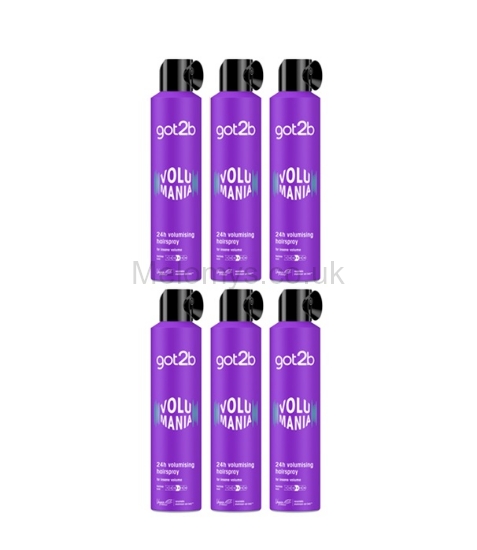 Picture of Schwarzkopf Got2b Volume Hairspray Volumania 300ml - Pack of 6