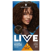 Picture of Schwarzkopf Live Colour + Moisture M06 Cocoa Crush Brown Permanent Hair Dye - Pack of 6