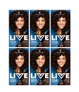 Picture of Schwarzkopf Live Intense Color 880 Tempting Chocolate Hair Dye - Pack of 6