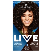 Picture of Schwarzkopf Live Intense Color 880 Tempting Chocolate Hair Dye - Pack of 6