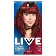 Picture of Schwarzkopf Live Red Passion 43 Permanent Hair Dye - Pack of 6