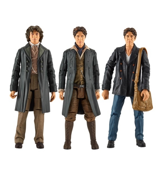 Picture of Doctor Who The Eighth Doctor Figure Set 3pk