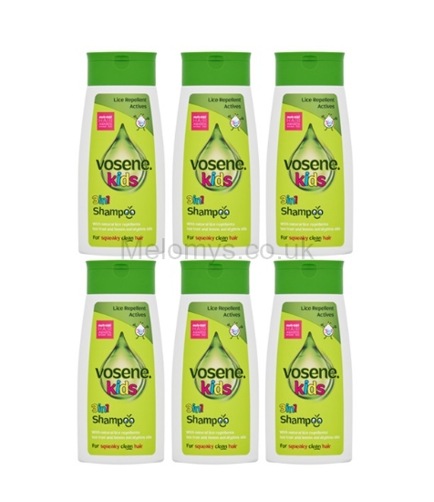 Picture of Vosene Kids 3 in 1 Shampoo 250ml - Pack of 6