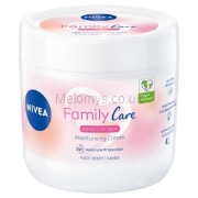 Picture of NIVEA Family Care Sensitive Moisturising Cream 450ml - Pack of 4