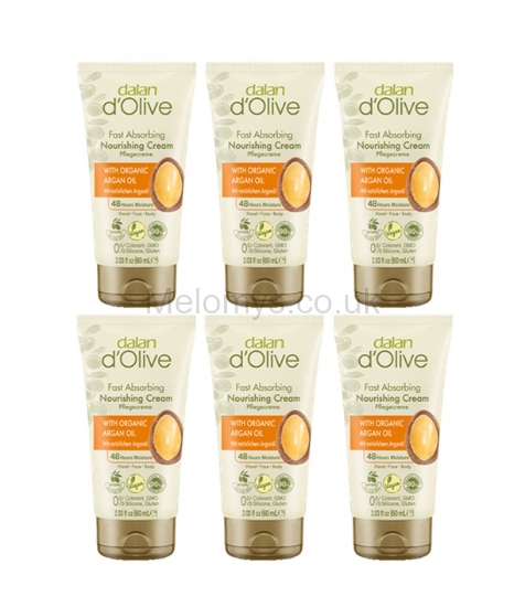 Picture of Dalan d'Olive Fast Absorbing Nourishing Cream 60ml - Pack of 6