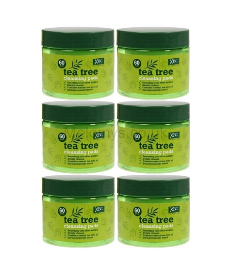 Picture of Tea Tree Cleansing Pads 60 Pcs - Pack of 6