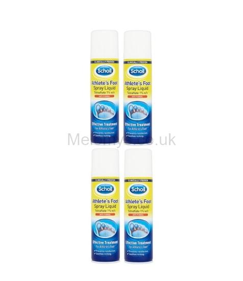 Picture of Scholl Athletes Foot Spray 150ml - Pack of 4