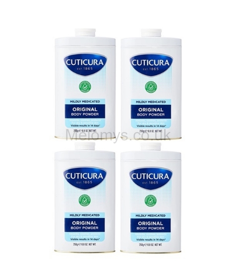 Picture of Cuticura Mildly Medicated Body Powder 250g - Pack of 4