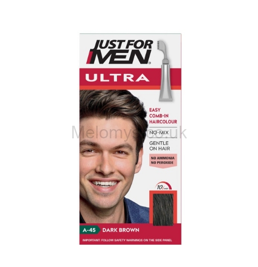 Picture of Just For Men Ultra Hair Dye Dark Brown A-45