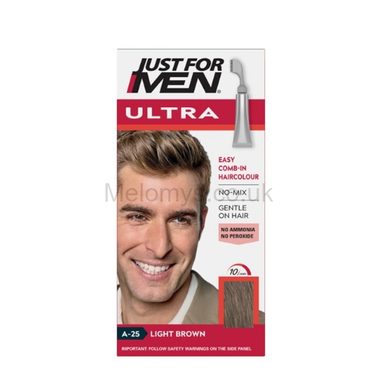 Picture of Just For Men Ultra Hair Dye Light Brown A-25