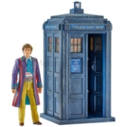 Picture of Dr Who The Sixth Doctor And Tardis Collectors Figure Set