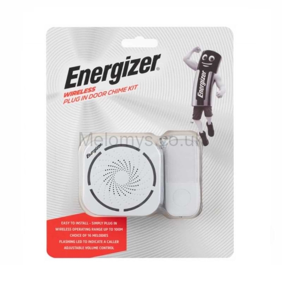 Picture of Energizer Wireless Plug-In Door Bell Chime Kit  