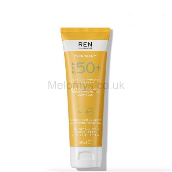 Picture of REN Clean Skincare Evercalm Sensitive Support Sunscreen SPF50+ 50ml