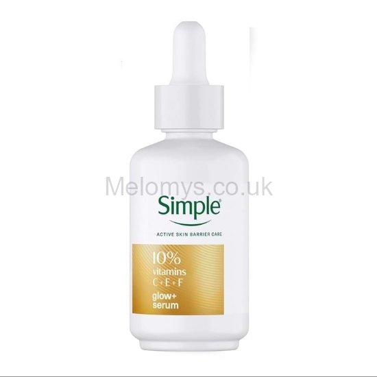 Picture of Simple Glow+ 10% Vitamins C+E+F Serum 30ml