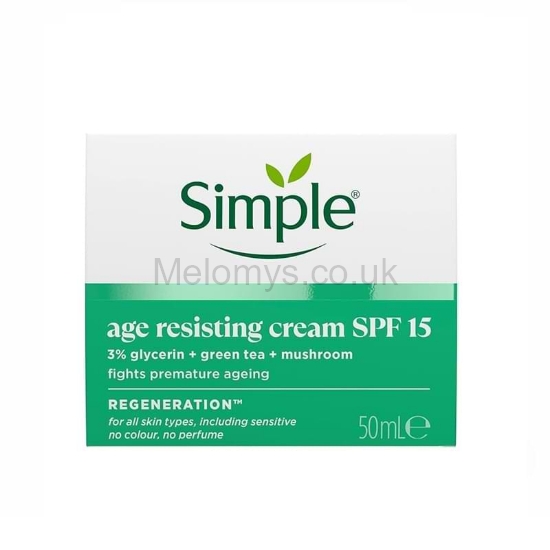 Picture of Simple Age Resisting Cream SPF 15 50ml